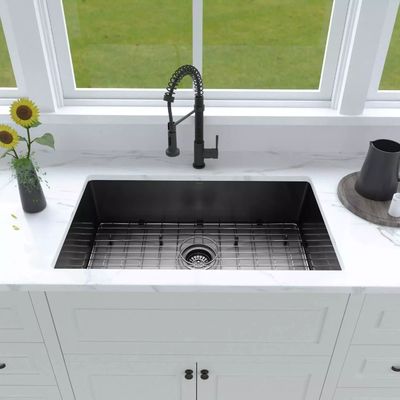 58x45 Coloured Stainless Steel Sink  23 Inch Undermount Stainless